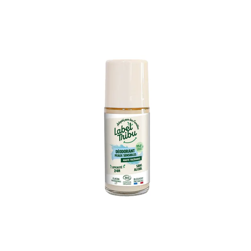 Déodorant peaux sensibles, Roll-on rechargeable, 50 ml