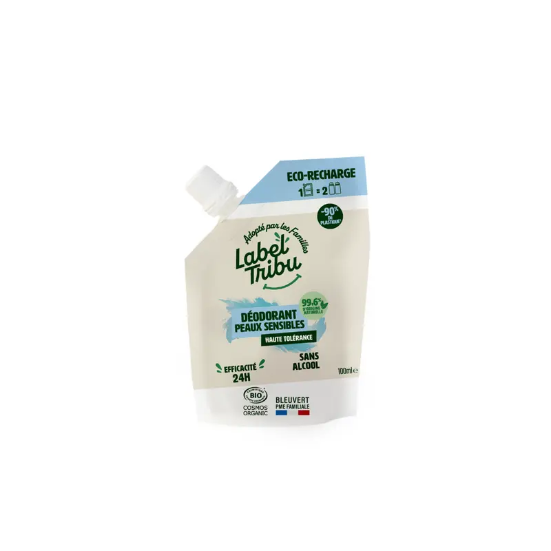 Recharge déodorant peaux sensibles, 100 ml